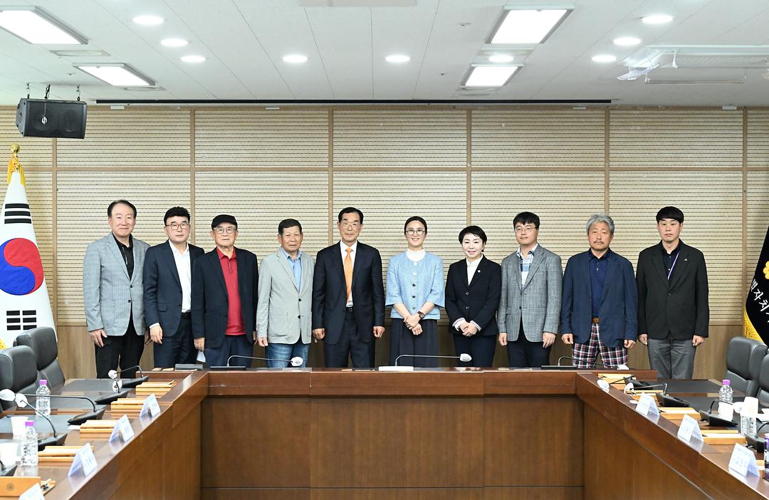 세종시의회 행복위, 세종시파크골프협회와의 간담회 실시_1