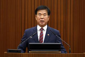 [5분 자유발언] 김동빈 의원,  “다양한 주민지원사업 발굴하고 국비 확보에 총력 기울여야”
