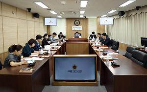 시의회 행정복지위원회, 금이성마을 관계자와의 간담회 개최