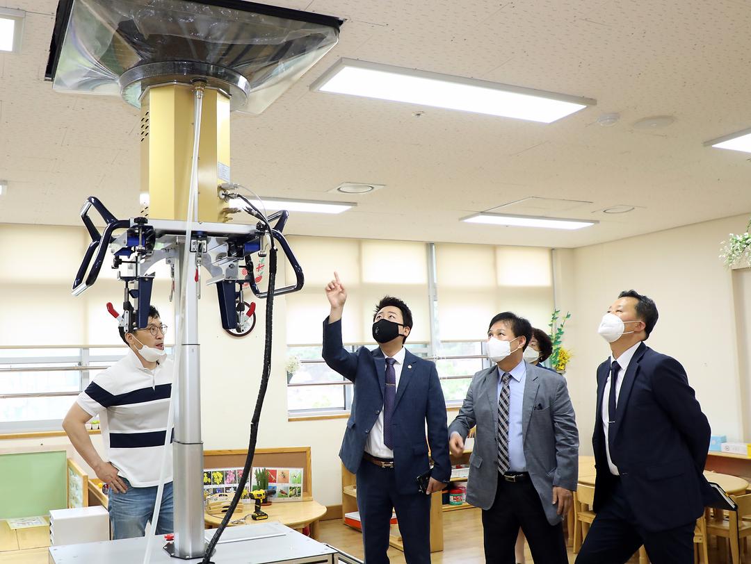 세종시의회 임채성 의원, ‘냉‧난방 실내기 세척업무 협의회’ 참석_3