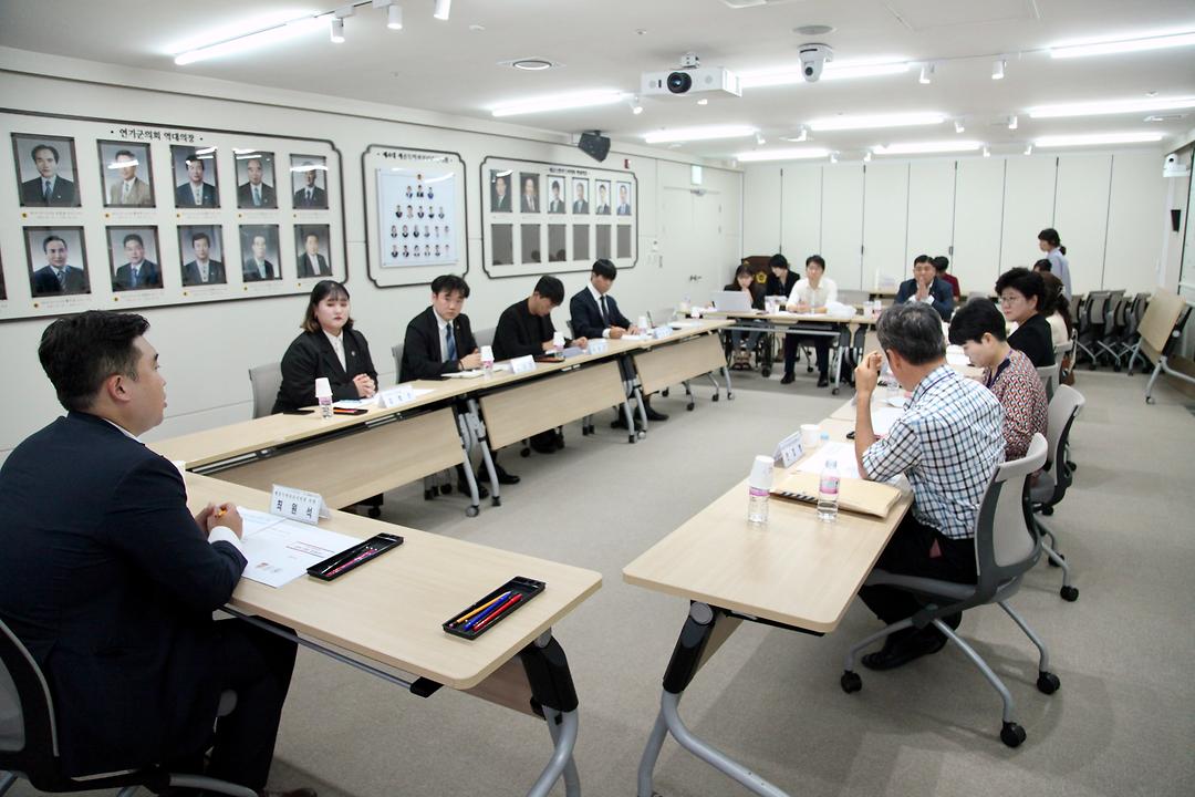 최원석 의원, 지역대학 총학생회와의 정책 간담회 개최_3