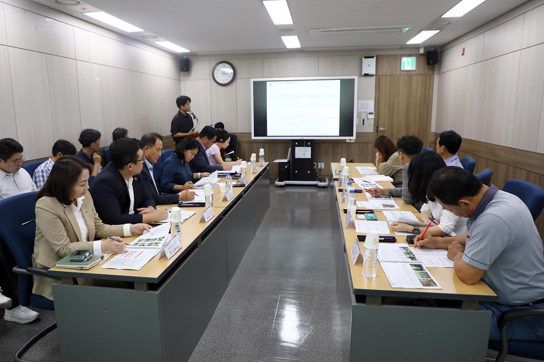 가로수 실태조사 및 정밀진단 용역 중간 보고회 참석_2