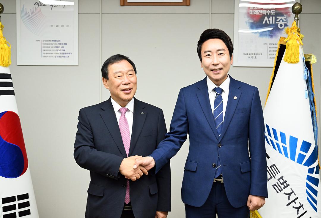 임채성 의장, 행정수도 세종 완성 위해 협력 강화 및 인사청문회 도입 전격 합의_2