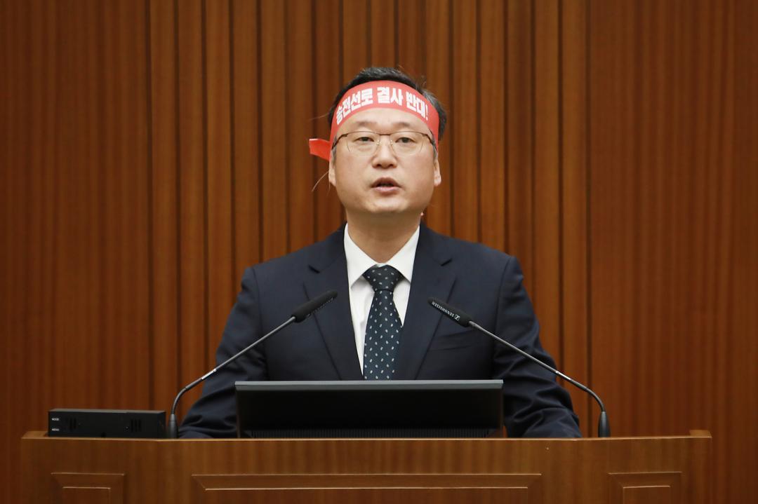 [5분 자유발언] 세종시의회 안신일 의원, “초고압 송전선로, 세종시 9개 읍면동 관통… 시민 안전 위협”_2