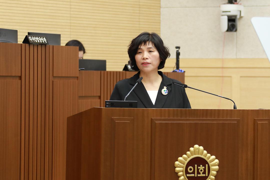 [긴급현안질문] 세종시의회 김현옥 의원,  버려지는 학교급식, 이웃 위한 예비식으로 재탄생해야_1