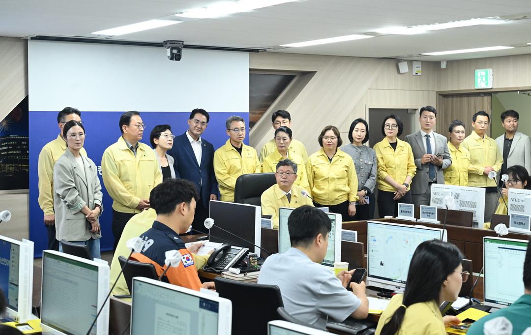세종시의회 안신일 의장, 세종시 재난안전대책본부 긴급 방문_3