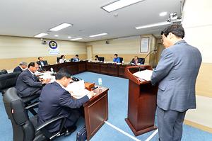 세종시의회 제39회 임시회 행정복지위원회 개최
