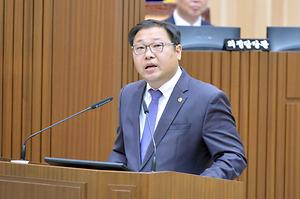 안찬영 의원, 시정 및 교육행정 질문을 통해 정책 제안