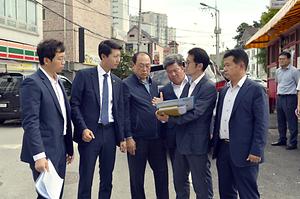 세종시의회 산업건설위원회 현장방문 실시