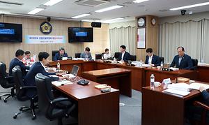 세종시의회 산업건설위원회, 환경녹지국 등 4일차 행정사무감사 실시