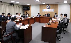 세종시의회 의회운영위원회 행정사무감사 실시