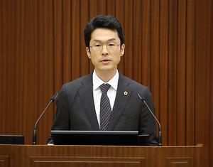 [5분자유발언] 노종용 의원, 세종시 상가 밀집지역에 건물번호 도입 제안
