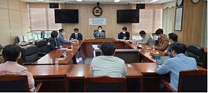세종시의회 산건위 임채성 위원장, 상인회와의 간담회 개최