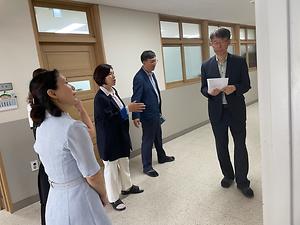 김현옥 의원, 학생 흡연예방교육 및 보건실 운영 점검 위해 나섰다