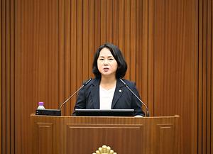 [5분 자유발언] 세종시의회 박란희 의원,  이륜자동차 사고 위험과 소음 피해 대책 제언