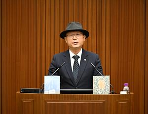 [5분 자유발언] 세종시의회 안신일 의원,  “노벨문학상 수상 열풍 못 따라가는 세종시 독서환경, 이대로 안된다!”