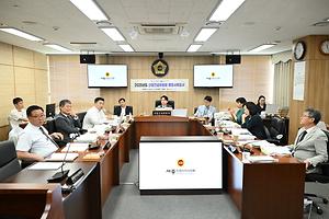 세종시의회 산업건설위원회, 2025년 행정사무감사 종료