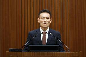 [5분 자유발언] 세종시의회 윤지성 의원,  교실 중심 공교육 영어 혁신 촉구