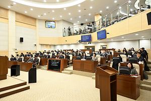 세종시의회, 추가경정예산안 등 59개 안건 처리