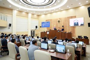 세종시의회, 제109회 정례회 제2차 본회의 개회